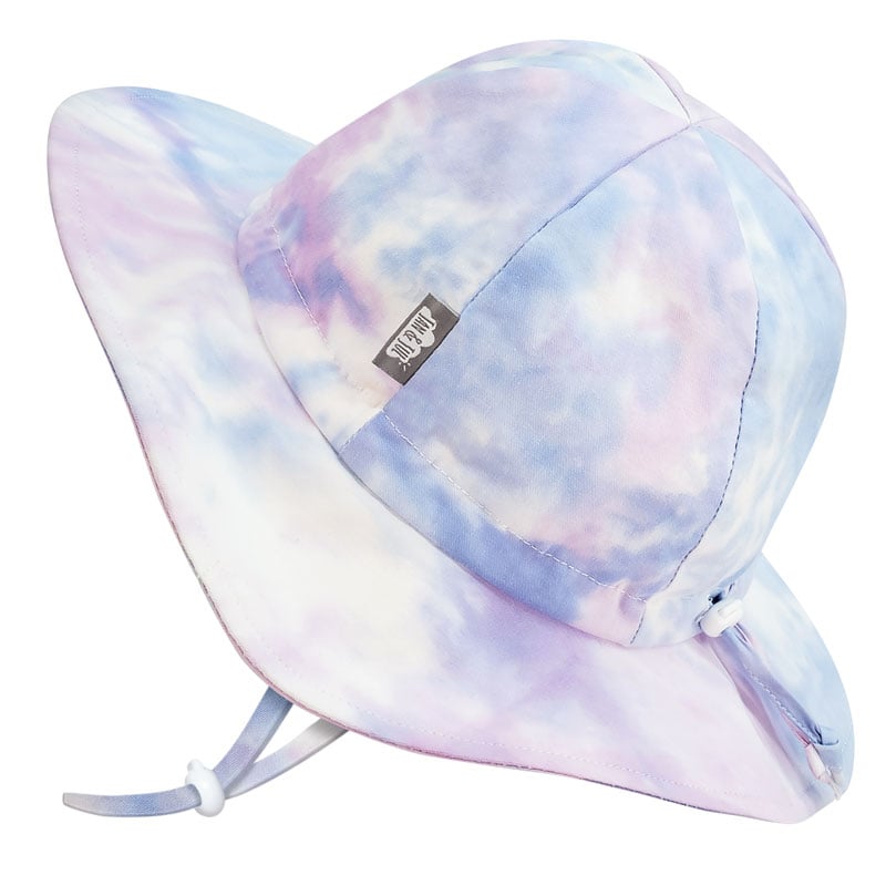 Jan & Jul - Kids Cotton Floppy Hats - Cotton Candy Tie-Dye