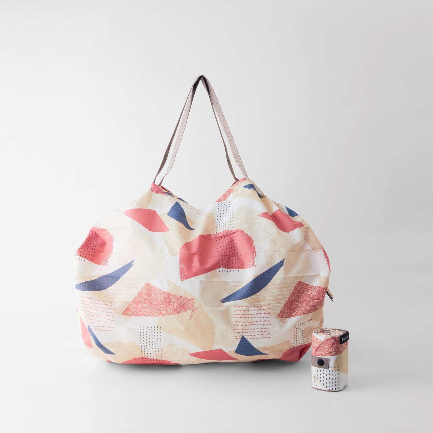 Shupatto Bag - One-Pull Foldable Bag - Hagire (Large)
