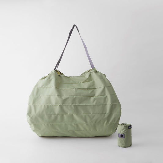 Shupatto Bag - One-Pull Foldable Bag - Mori (Large)